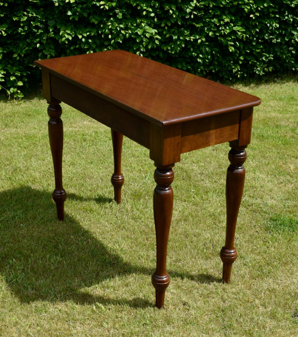 Victorian Mahogany Console Table View VII