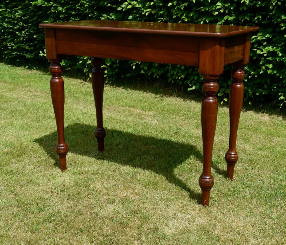 Victorian Mahogany Console Table View VIII