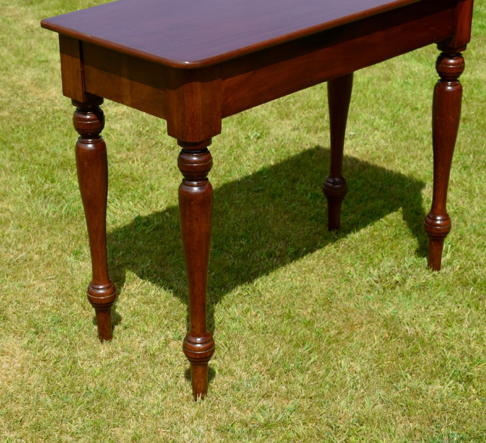 Victorian Mahogany Console Table View X