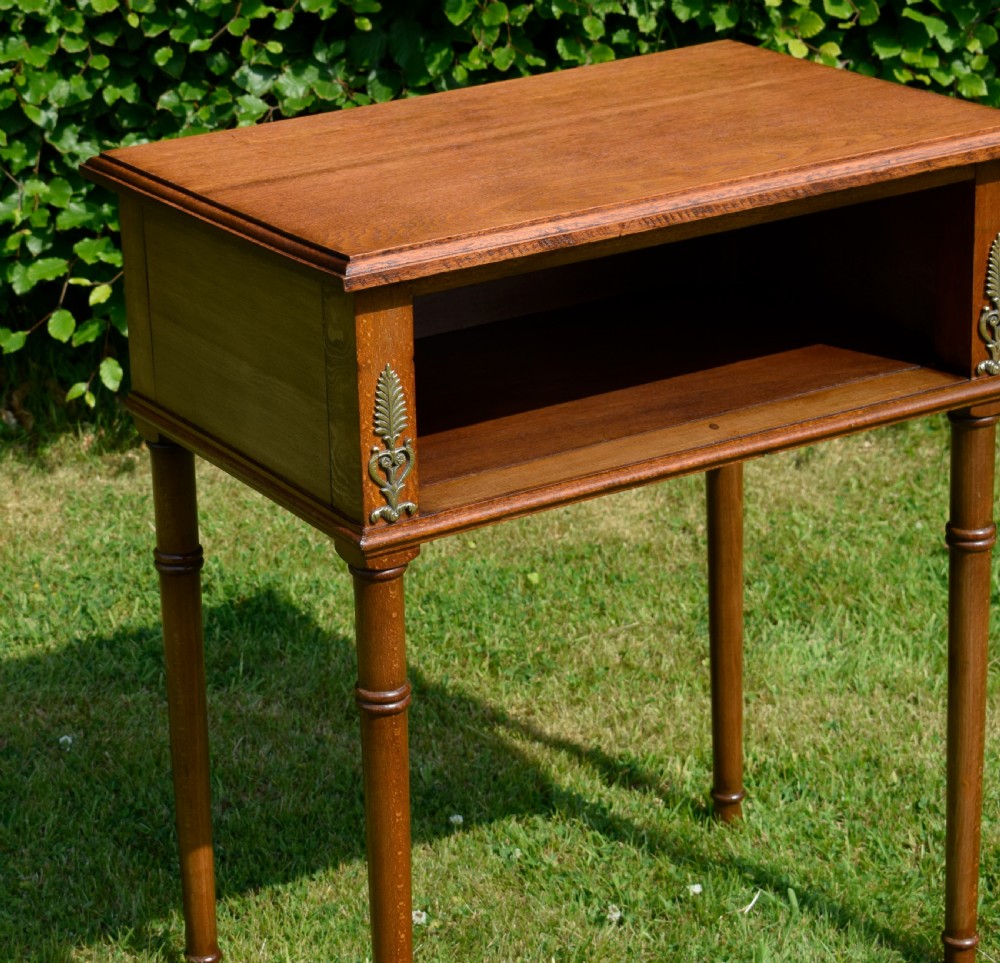 Early 20th Century French Bedside Table / Night Stand View VII