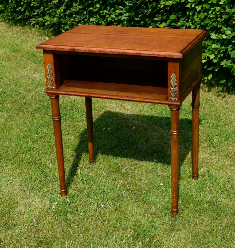 Early 20th Century French Bedside Table / Night Stand View IX