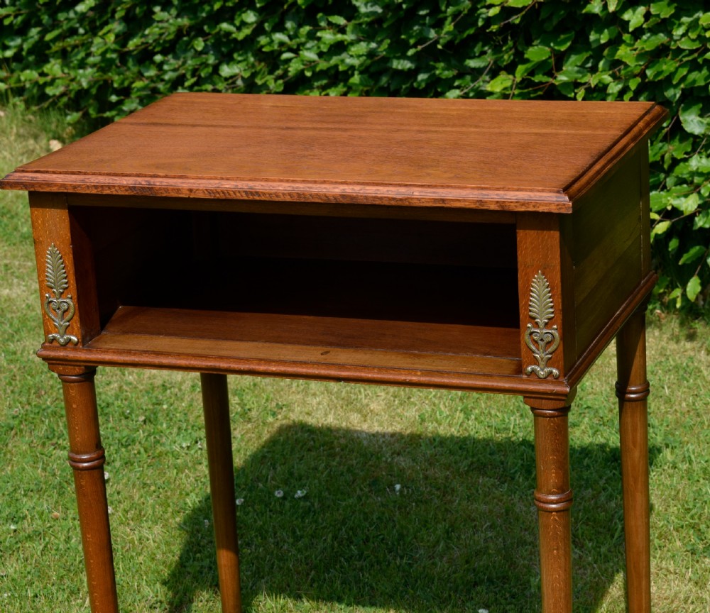 Early 20th Century French Bedside Table / Night Stand View X