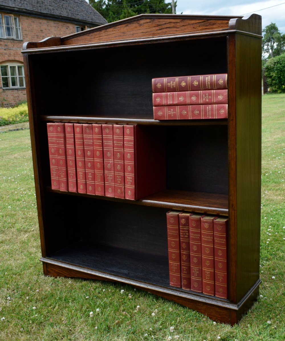 Early 20th Century Oak Bookcase View XVIII