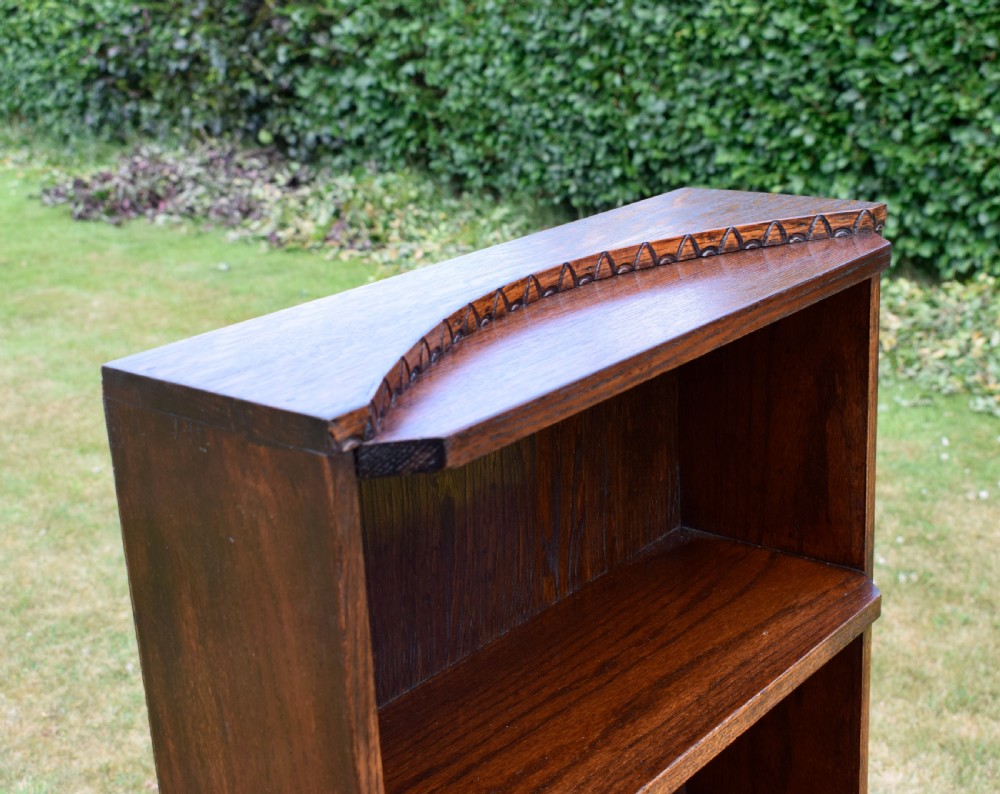 Oak Art Deco Bookcase View VII