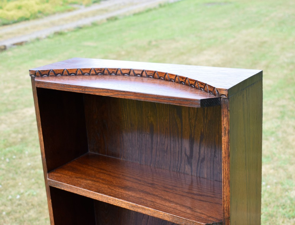 Oak Art Deco Bookcase View X