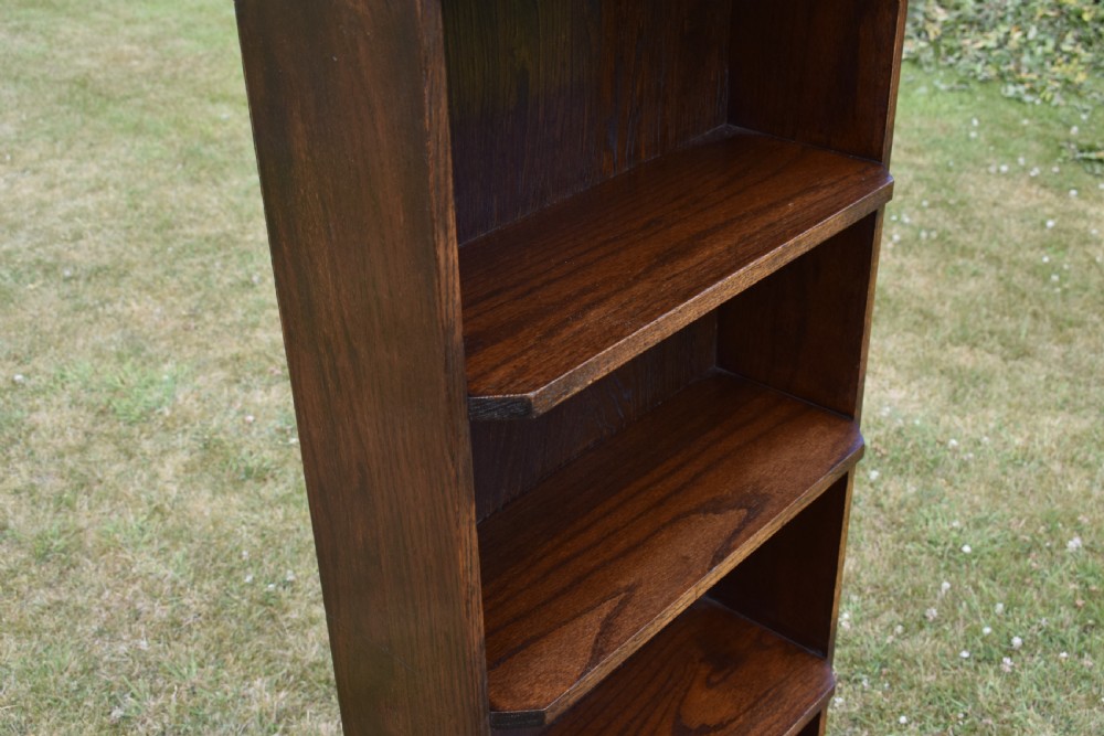 Oak Art Deco Bookcase View XIV