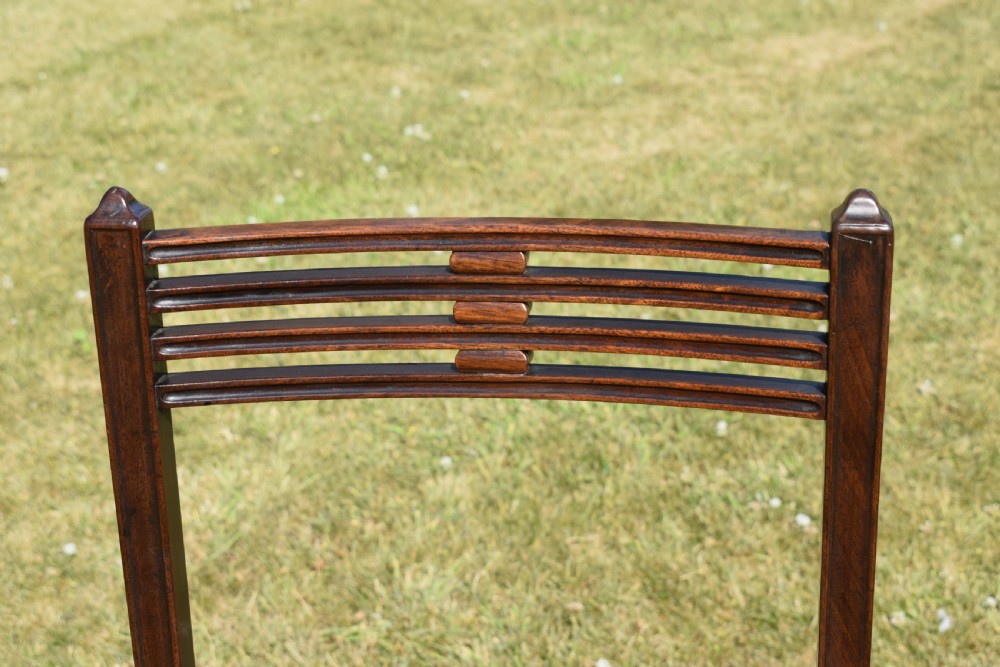 Set of 4 Aesthetic Movement Dining Chairs View VIII