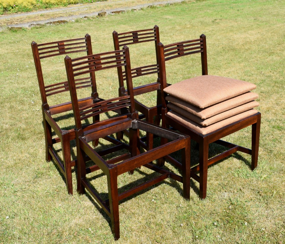 Set of 4 Aesthetic Movement Dining Chairs View XVIII