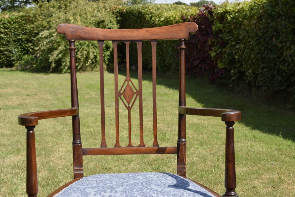 Edwardian Armchair View IX