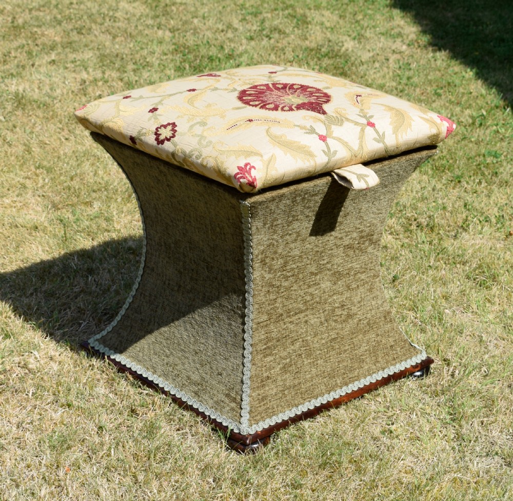 Victorian Ottoman Workbox