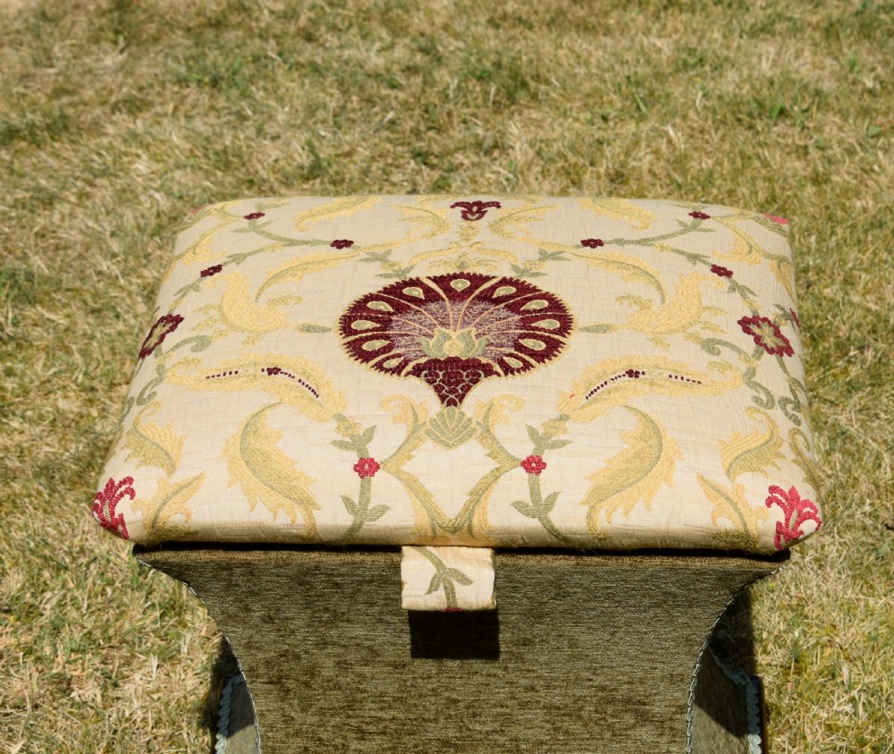 Victorian Ottoman Workbox View IV
