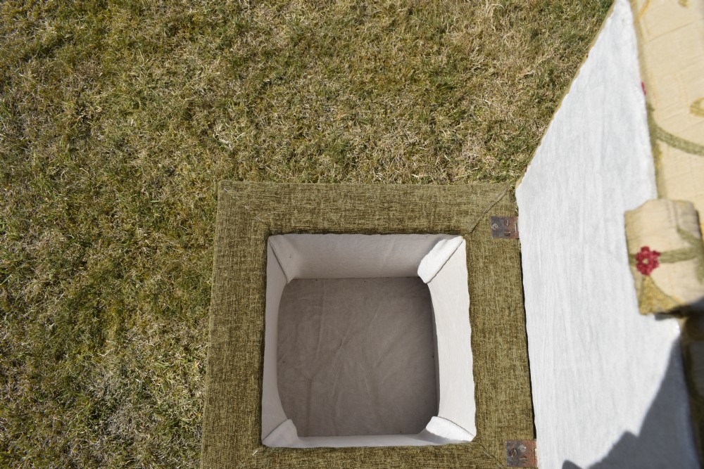 Victorian Ottoman Workbox View VI