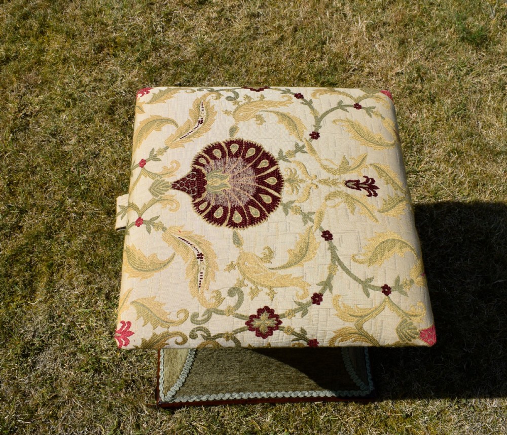 Victorian Ottoman Workbox View VII