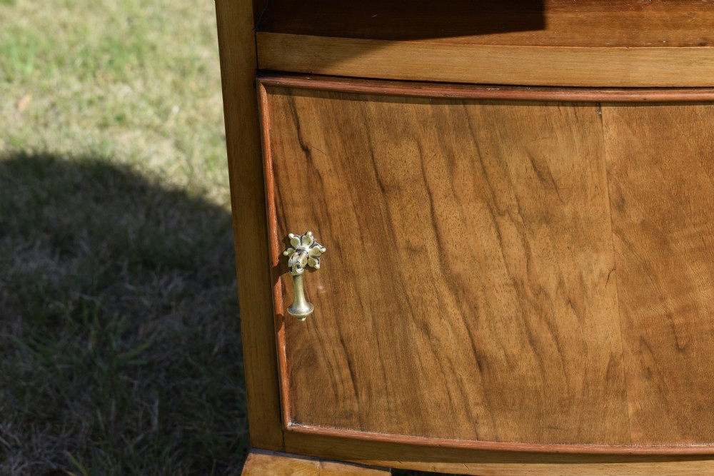 Early 20th Century Walnut Bedside Cabinet View XII