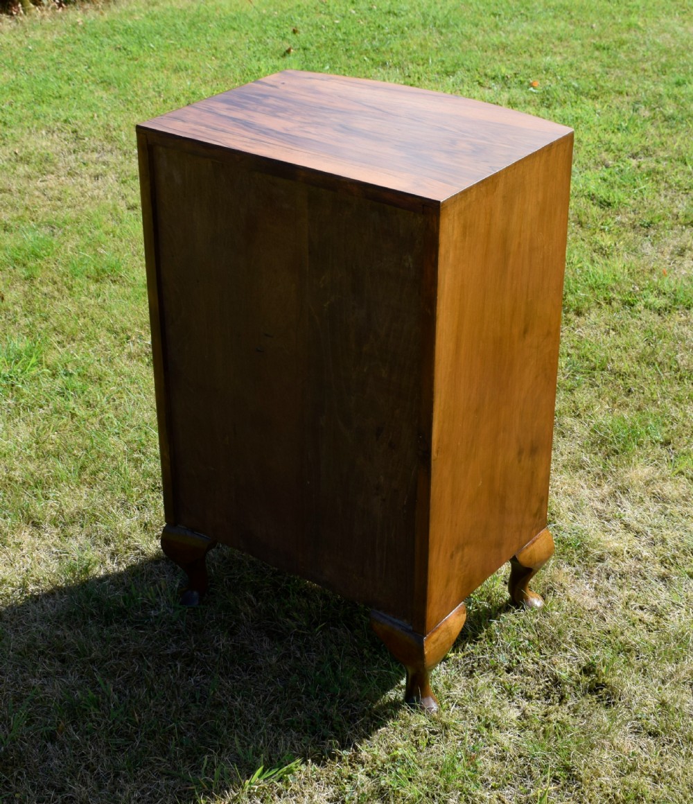 Early 20th Century Walnut Bedside Cabinet View XVII
