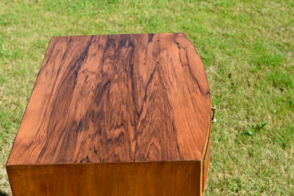 Early 20th Century Walnut Bedside Cabinet View XVIII