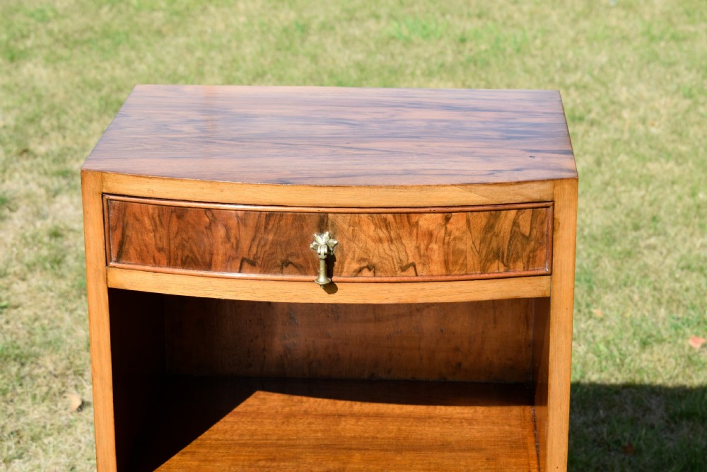 Early 20th Century Walnut Bedside Cabinet View XIX