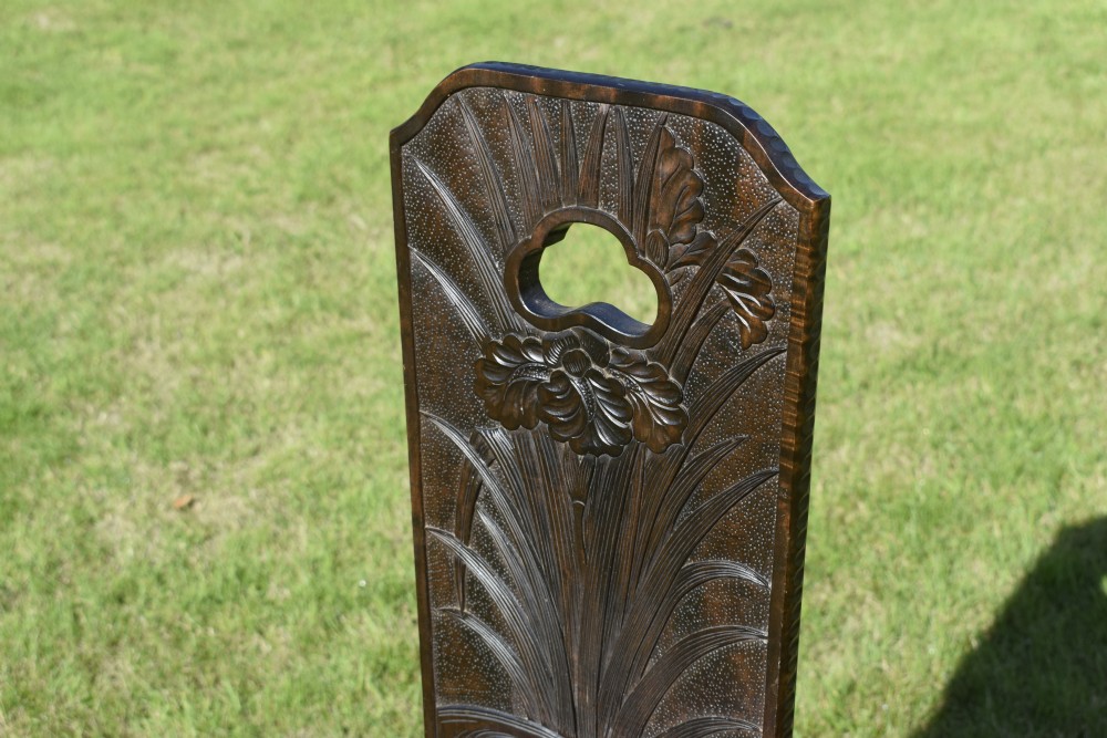 Early 20th Century Far Eastern Carved Chair View VIII