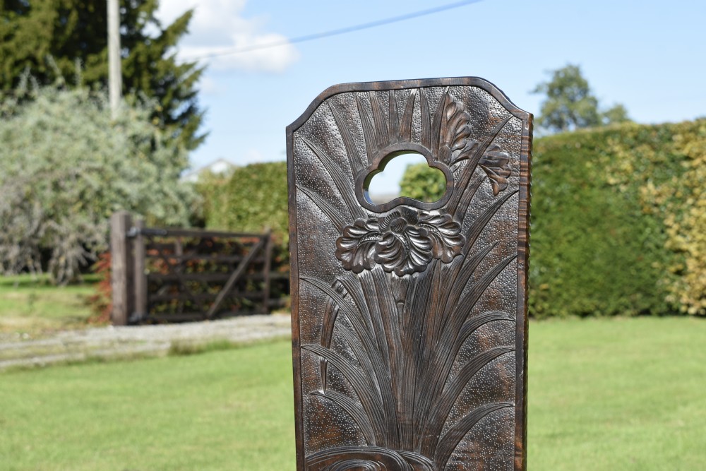 Early 20th Century Far Eastern Carved Chair View IX