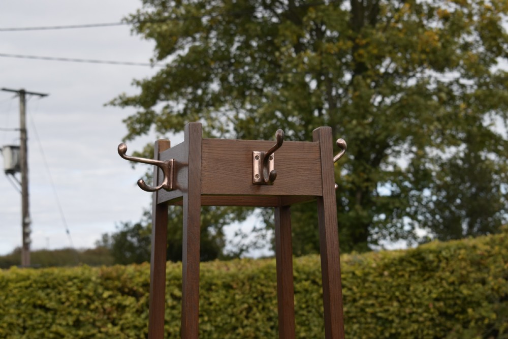 Early 20th Century Oak Arts & Craft Hall Stand View V