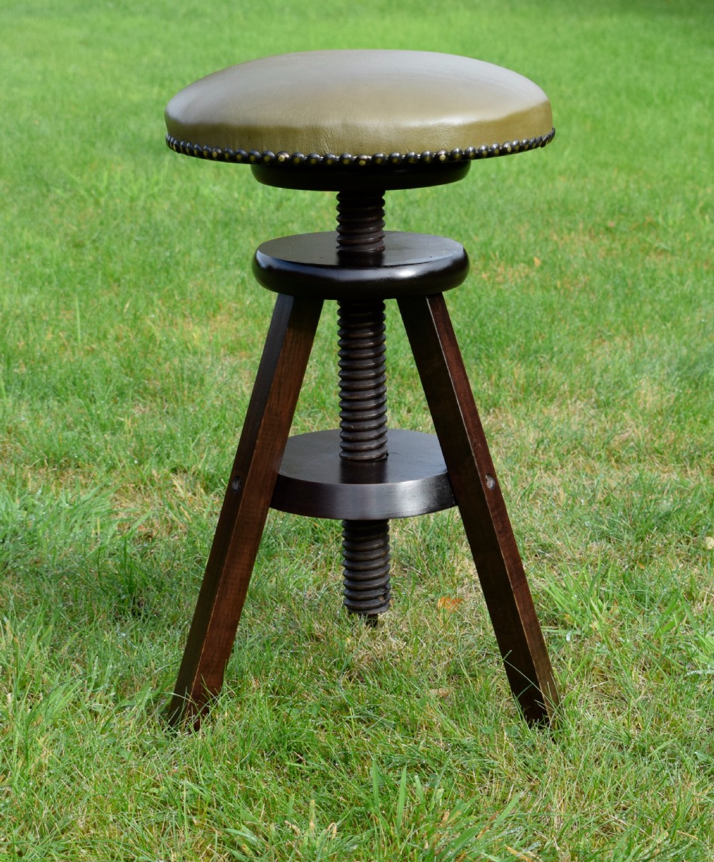 Arts & Crafts Adjustable Stool