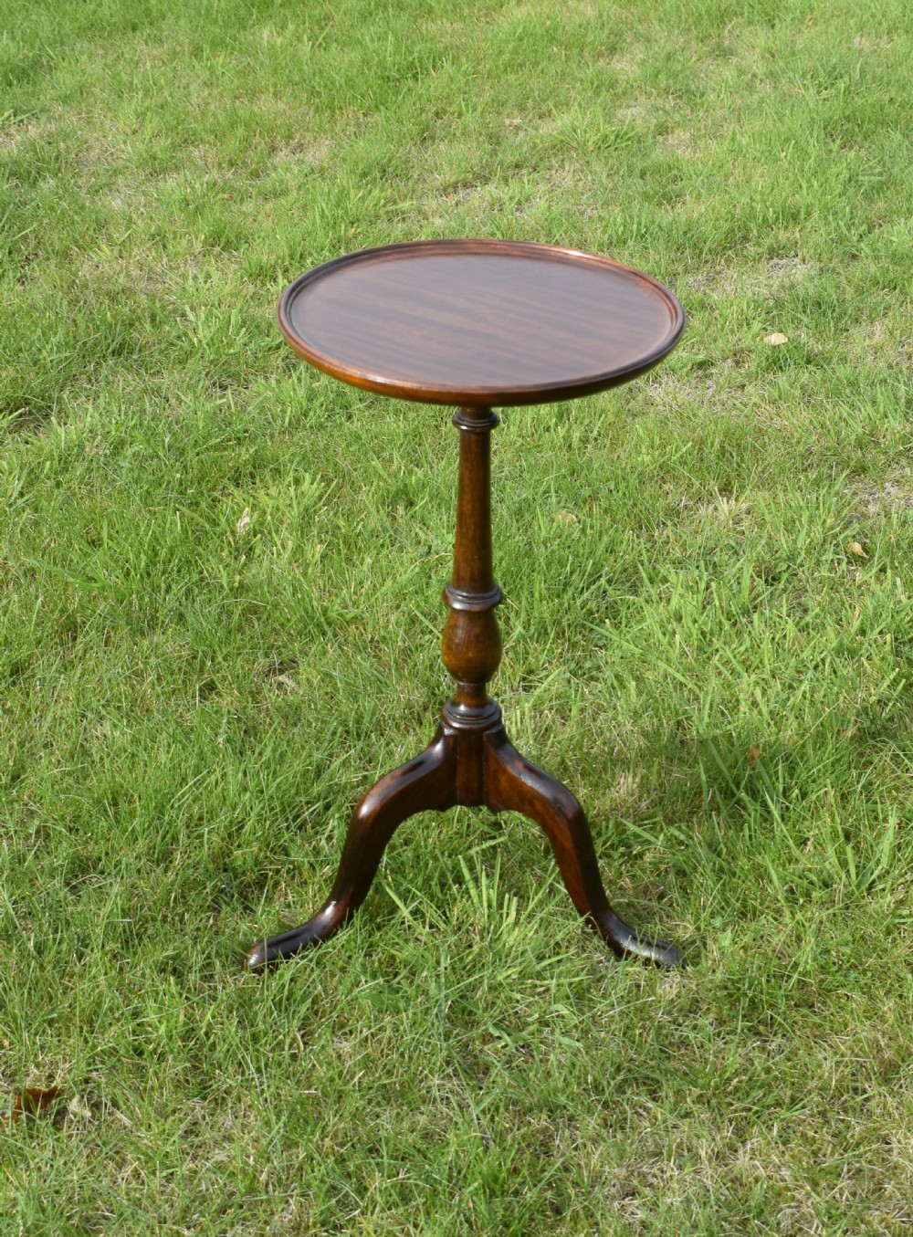 Mahogany Wine Table View IV
