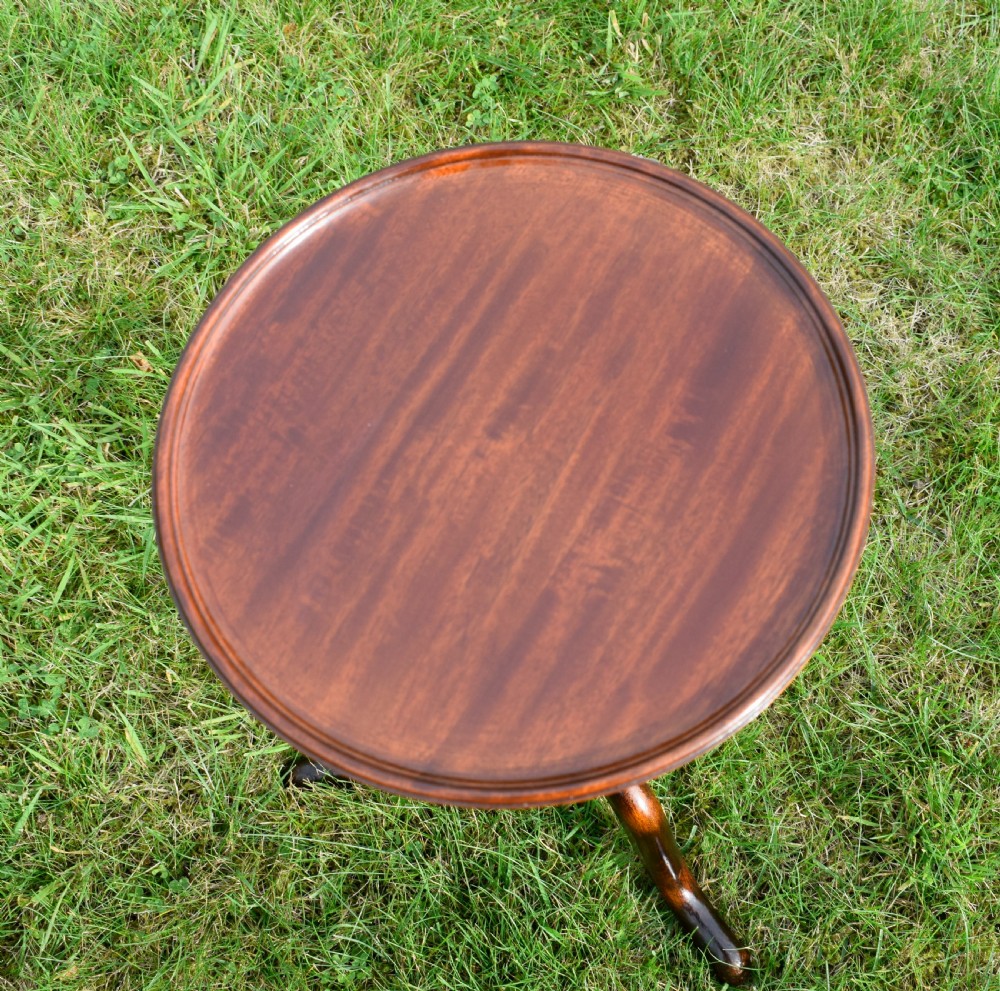 Mahogany Wine Table View VIII