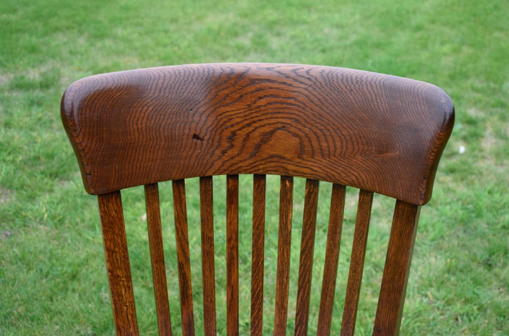Oak Swivel Office Chair  View IX
