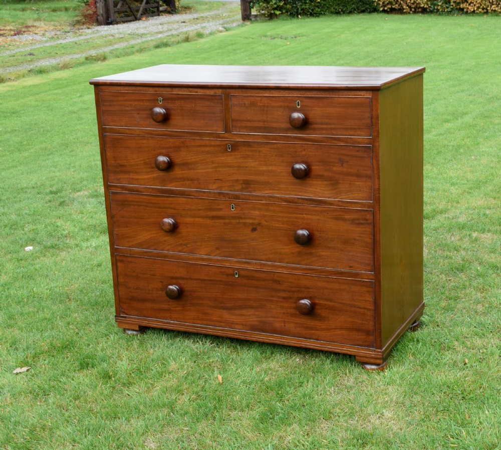 Victorian Mahogany Chest of Drawers View II