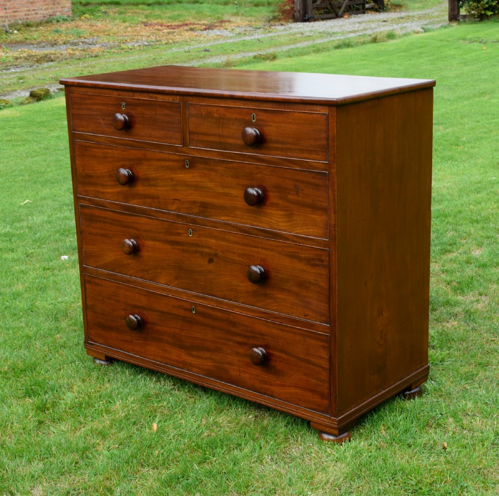 Victorian Mahogany Chest of Drawers View III