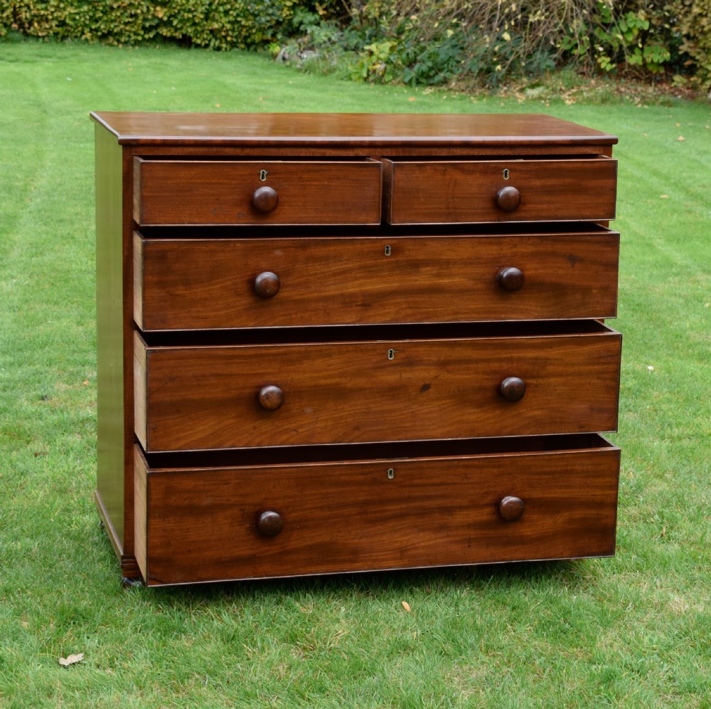 Victorian Mahogany Chest of Drawers View IX