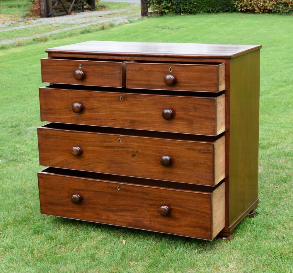 Victorian Mahogany Chest of Drawers View X