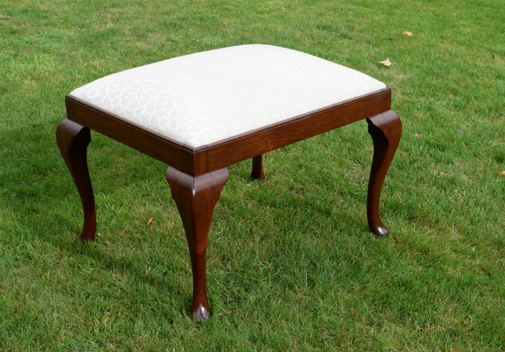 Large Upholstered Centre Stool