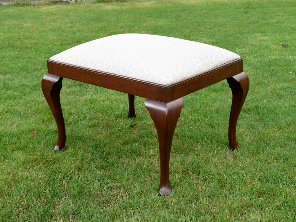 Large Upholstered Centre Stool View II