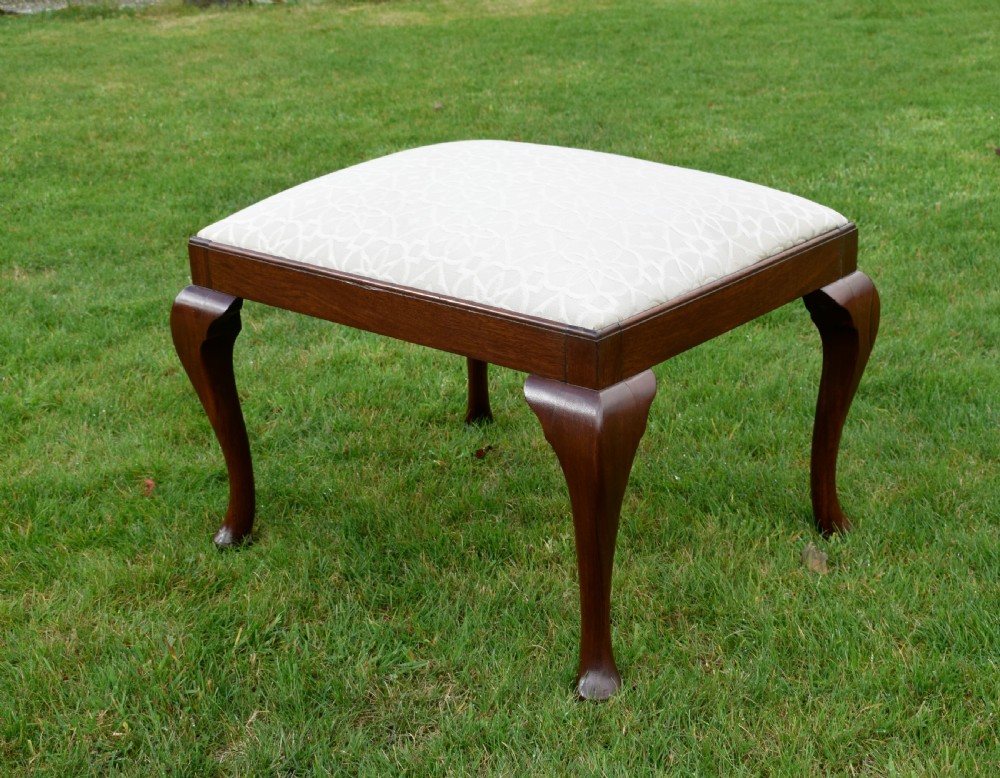 Large Upholstered Centre Stool View V