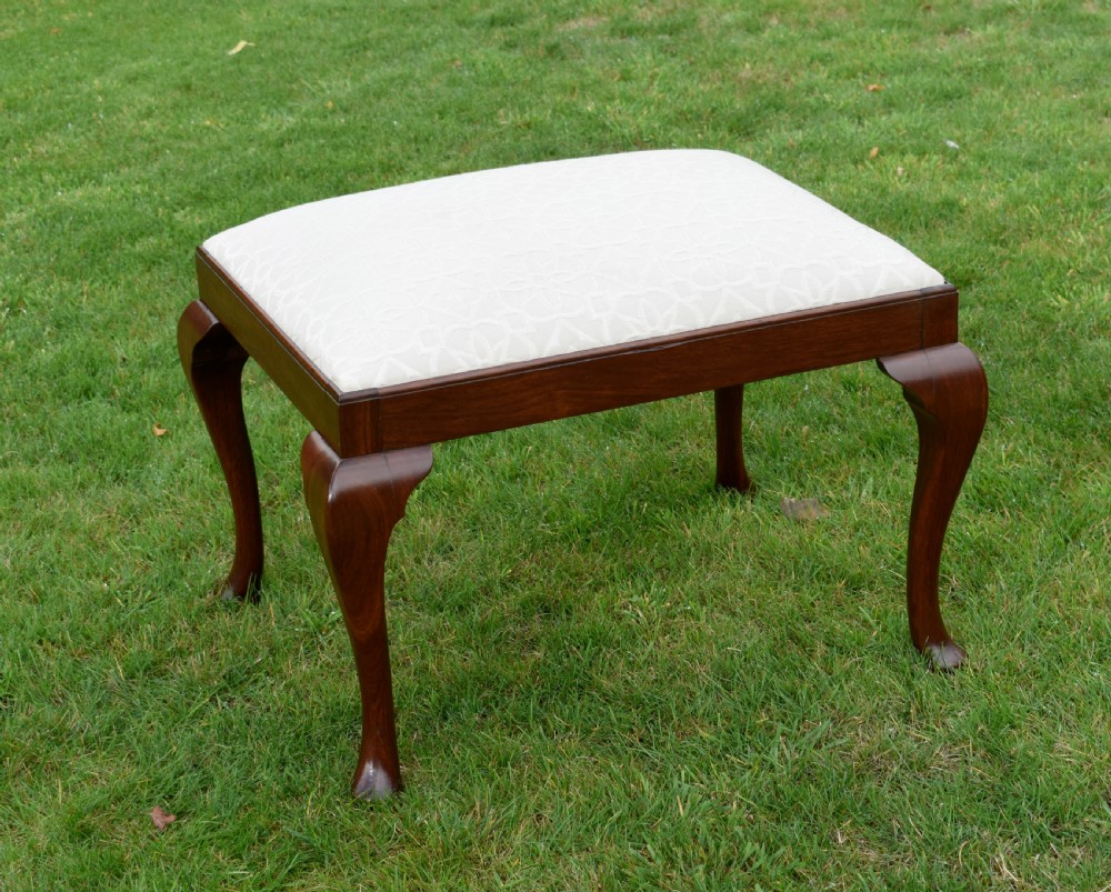 Large Upholstered Centre Stool View IX