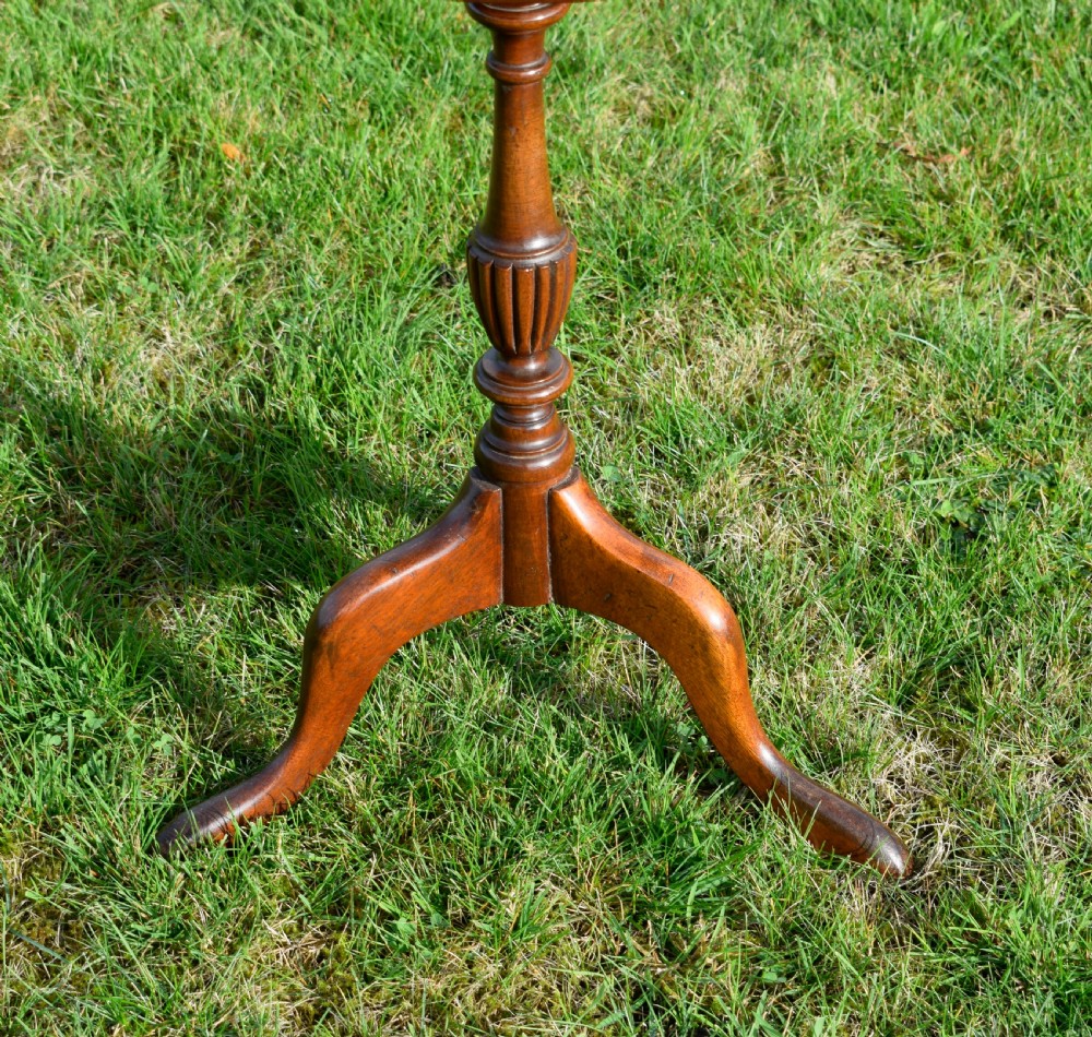 Early 20th Century Mahogany Wine Table View IV