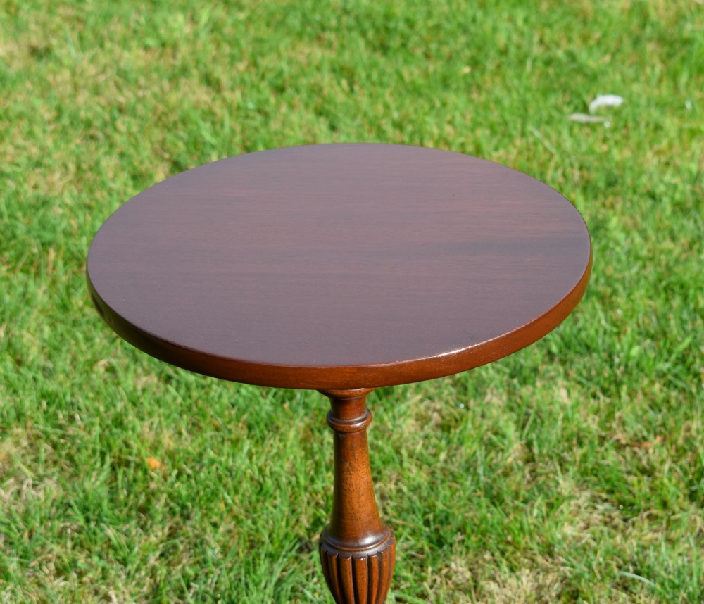 Early 20th Century Mahogany Wine Table View V