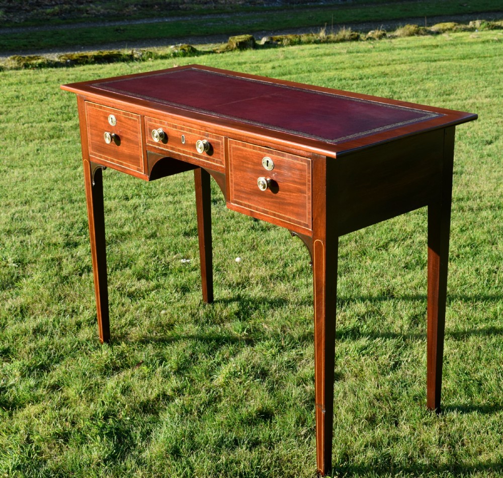 Georgian Inlaid Writing Table View V