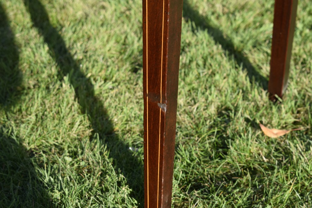 Georgian Inlaid Writing Table View XI