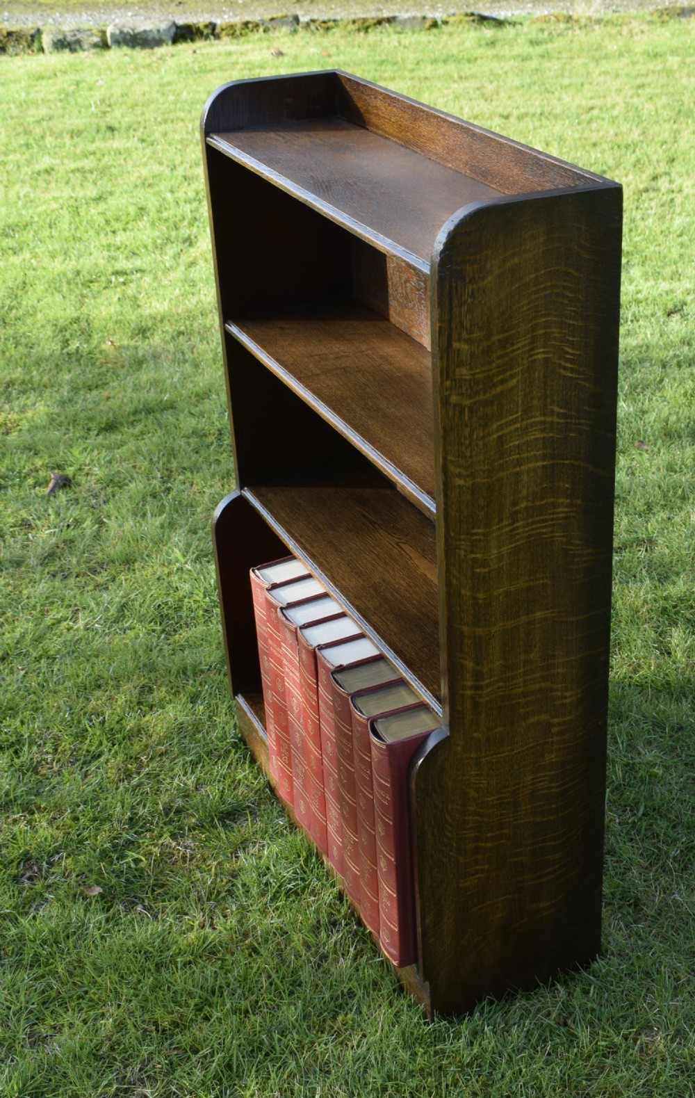 Early 20th Century Oak Bookcase View XI
