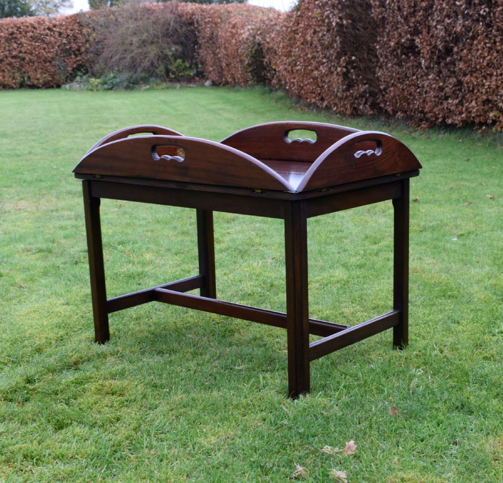 Early 20th Century Mahogany Butlers Tray View II
