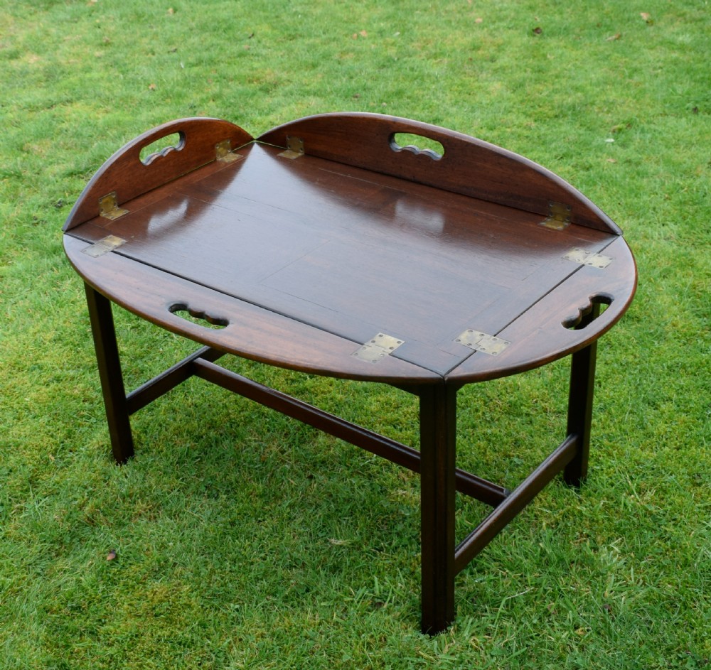 Early 20th Century Mahogany Butlers Tray View X