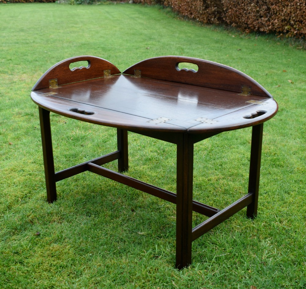 Early 20th Century Mahogany Butlers Tray View XI