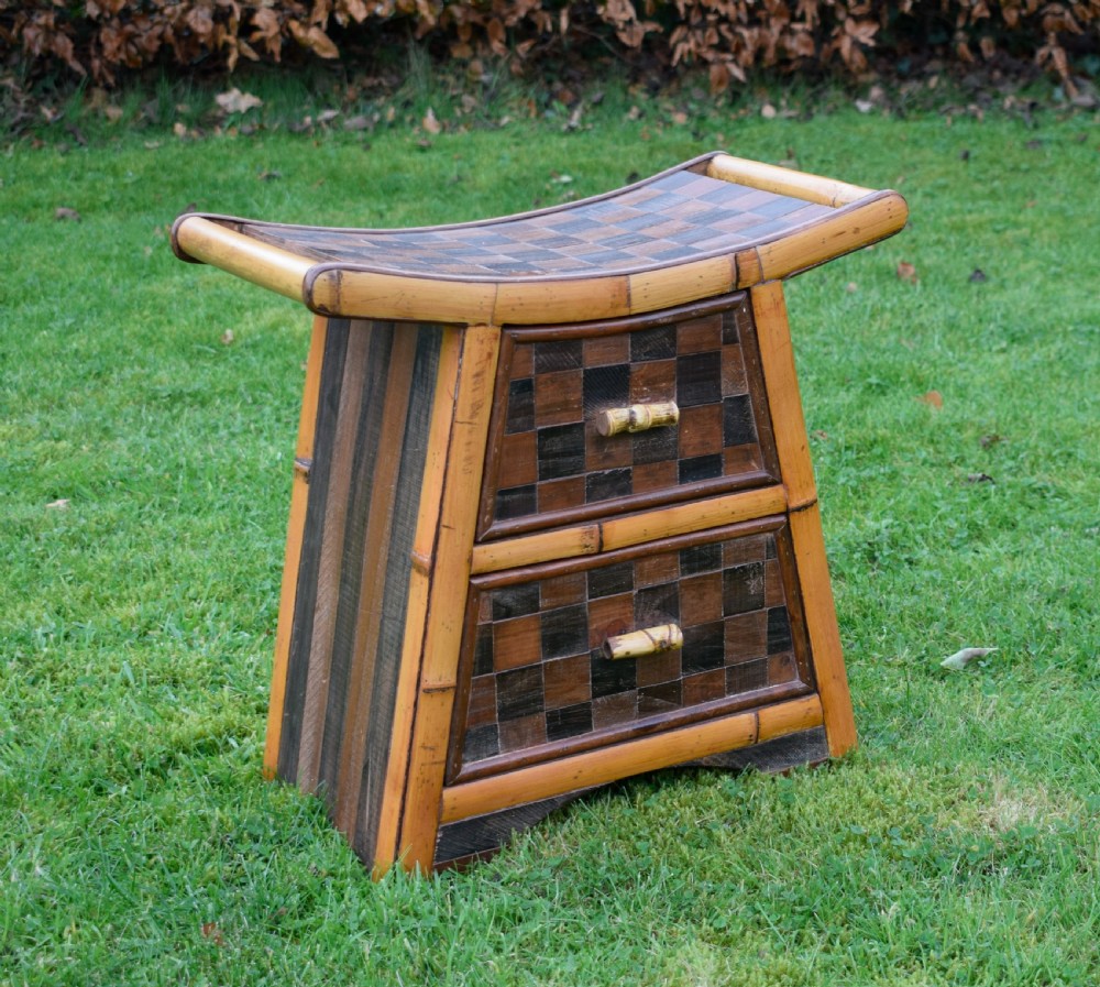 Eastern Bamboo & Parquetry Seat View III