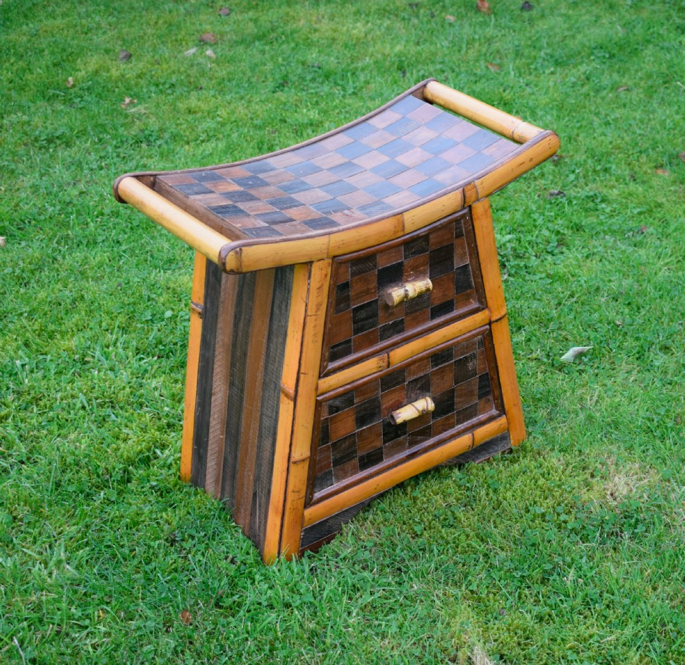 Eastern Bamboo & Parquetry Seat View V
