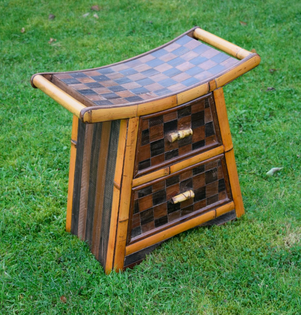 Eastern Bamboo & Parquetry Seat View VI