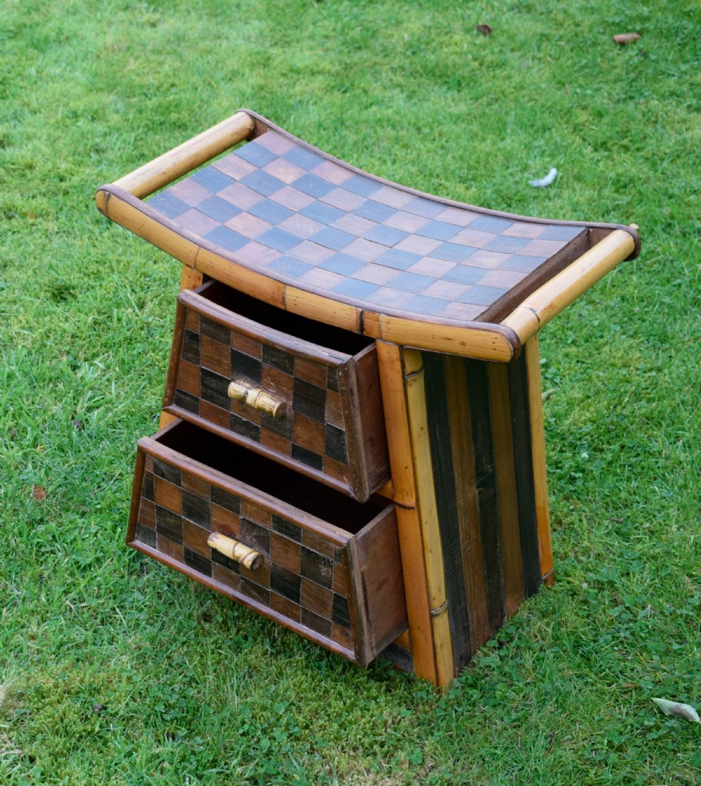 Eastern Bamboo & Parquetry Seat View IX