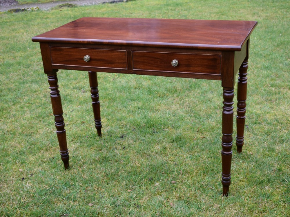 Victorian Mahogany Writing Table / Desk