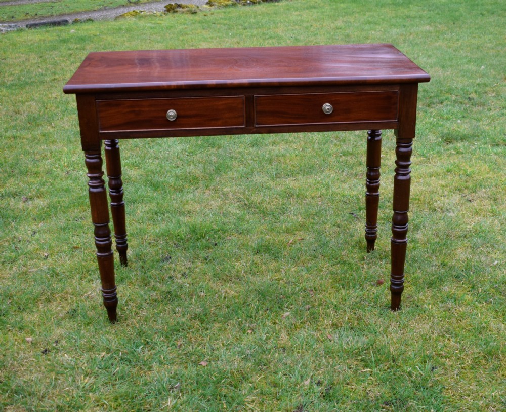 Victorian Mahogany Writing Table / Desk View II
